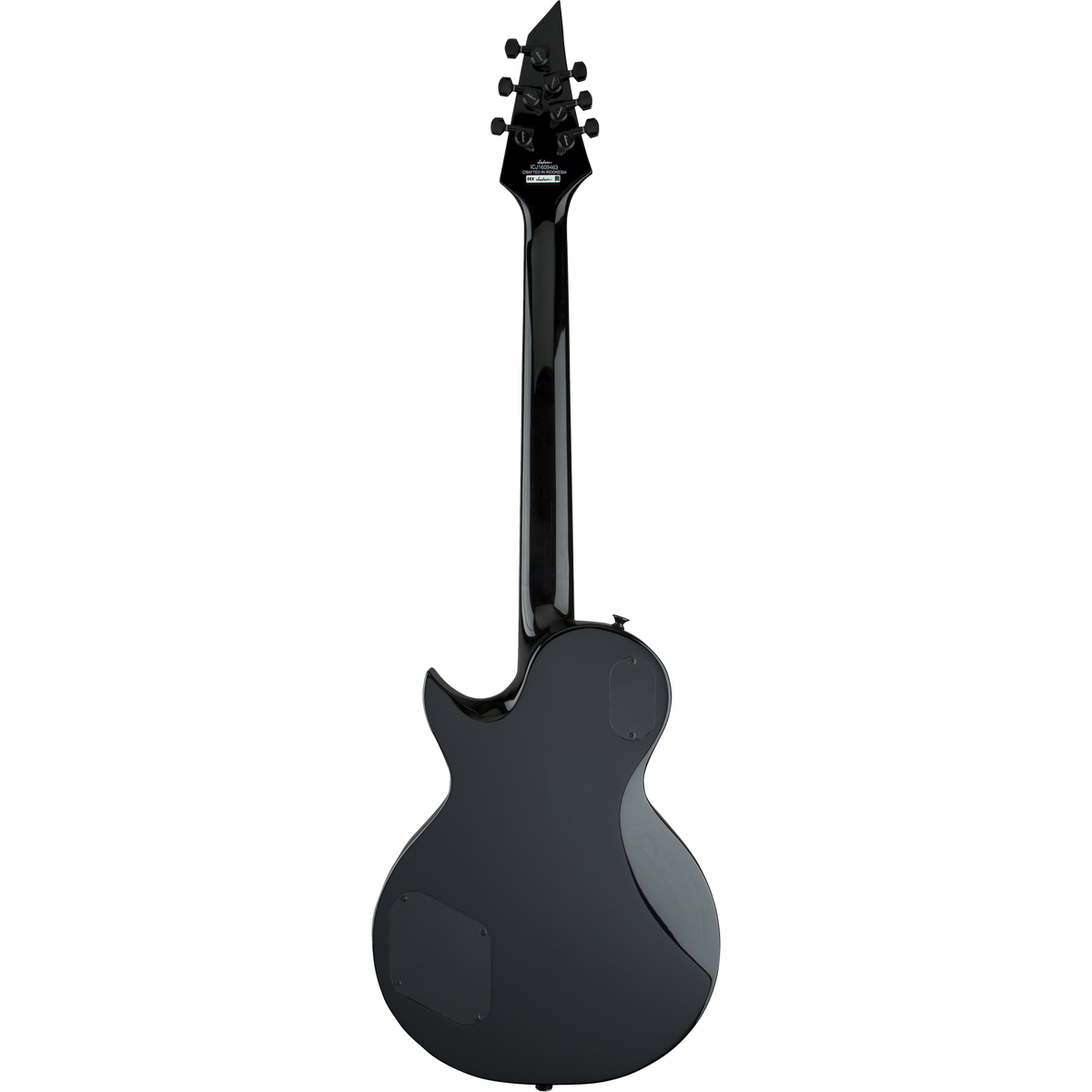 Jackson X Series Signature Marty Friedman MF-1 Electric Guitar, Gloss Black w/ White Bevels - View 3 | MusicMarket