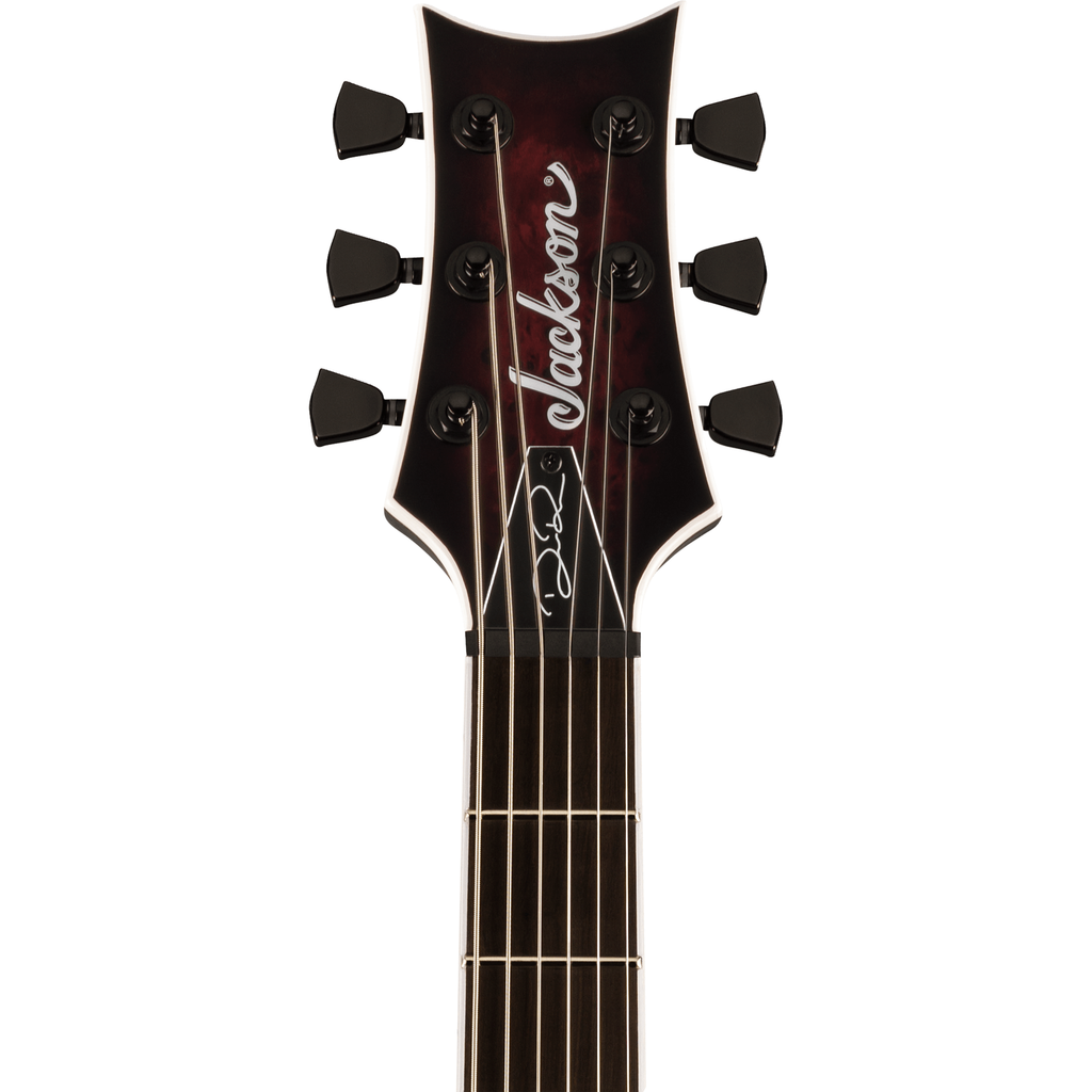 Jackson Pro Series Signature Diamond Rowe DR12MG EVTN6 - Dark Rose - View 4 | MusicMarket