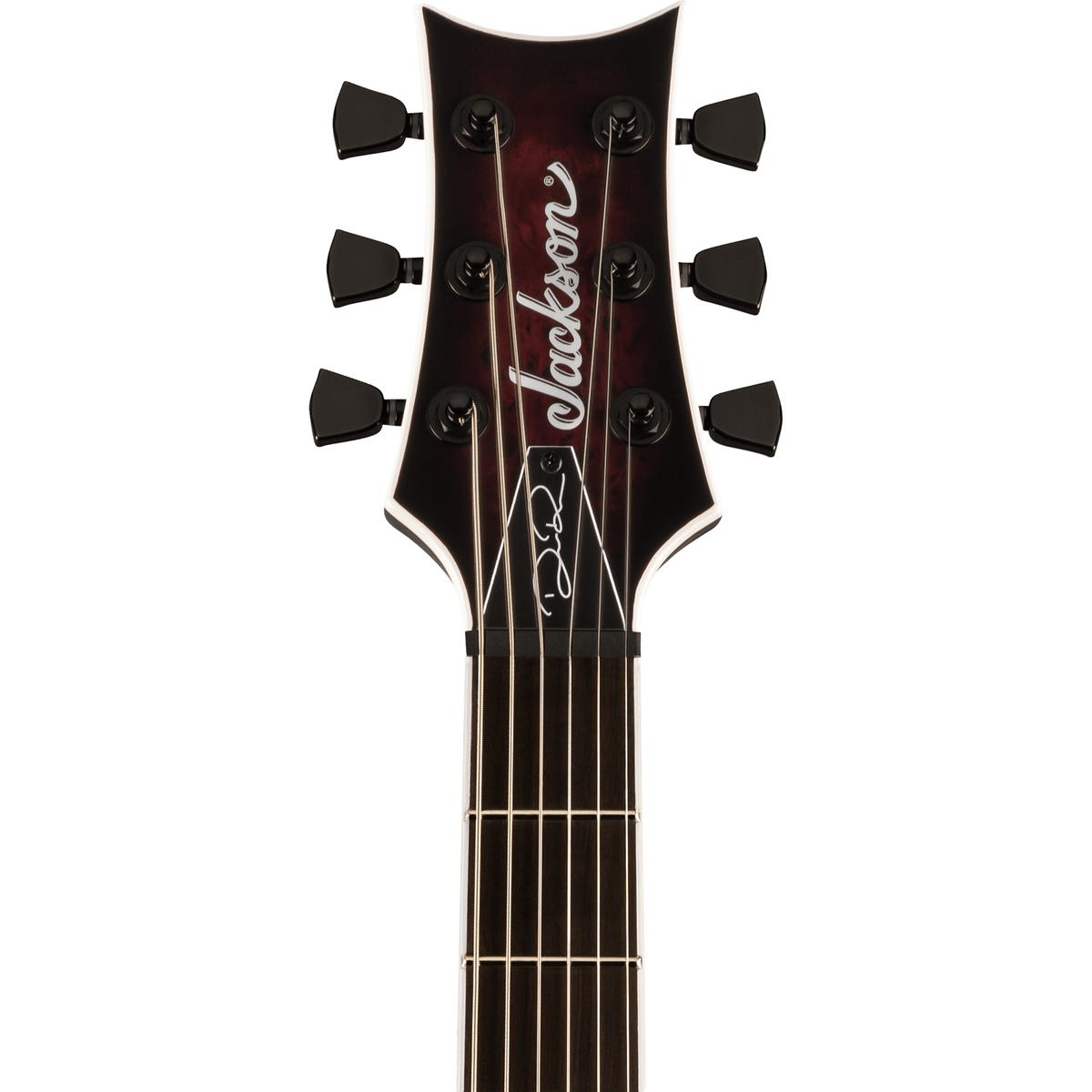 Jackson Pro Series Signature Diamond Rowe DR12MG EVTN6 - Dark Rose - View 4 | MusicMarket