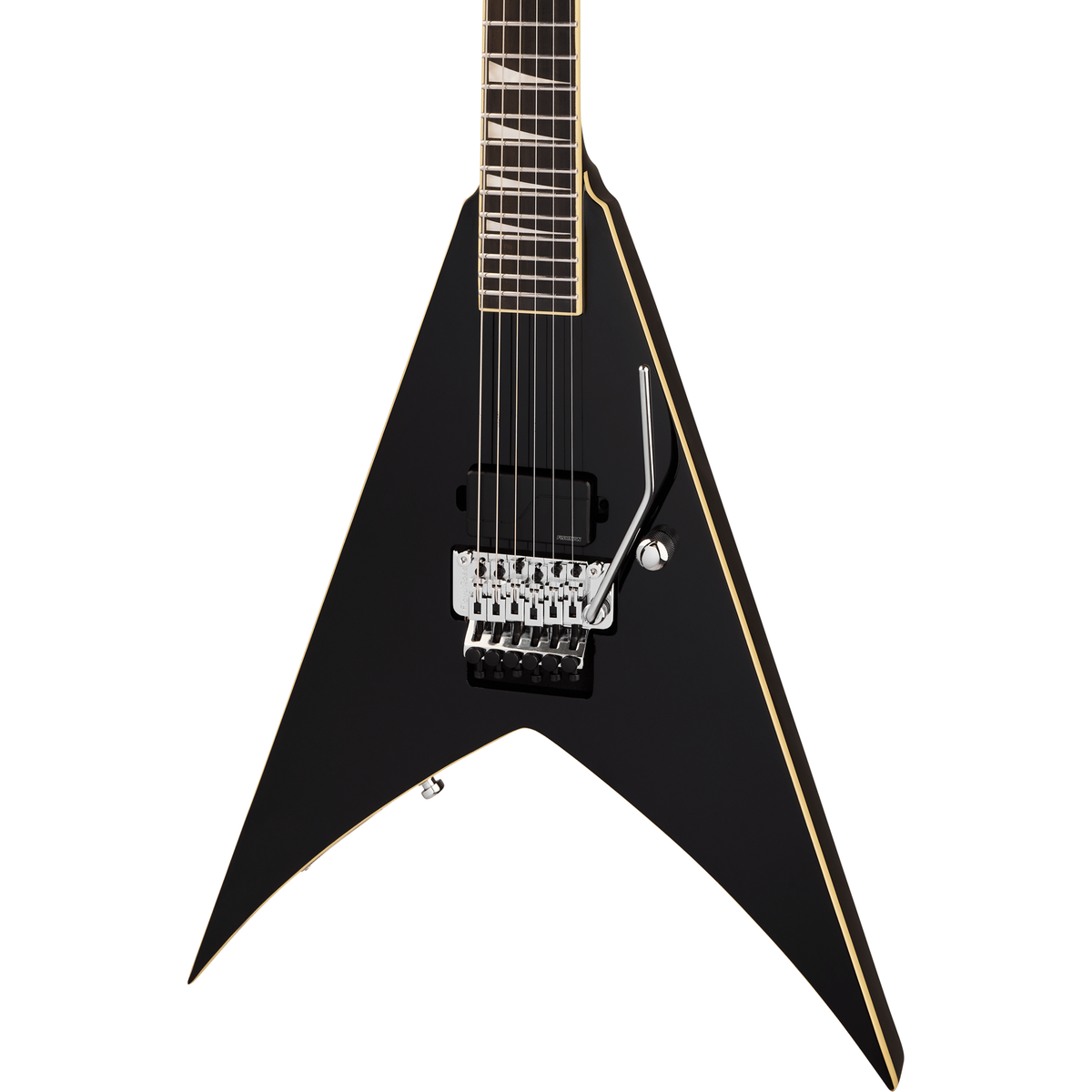 Jackson Pro Plus Limited Edition Pure Metal, King V KV1A Electric Guitar - Gloss Black - View 7 | MusicMarket