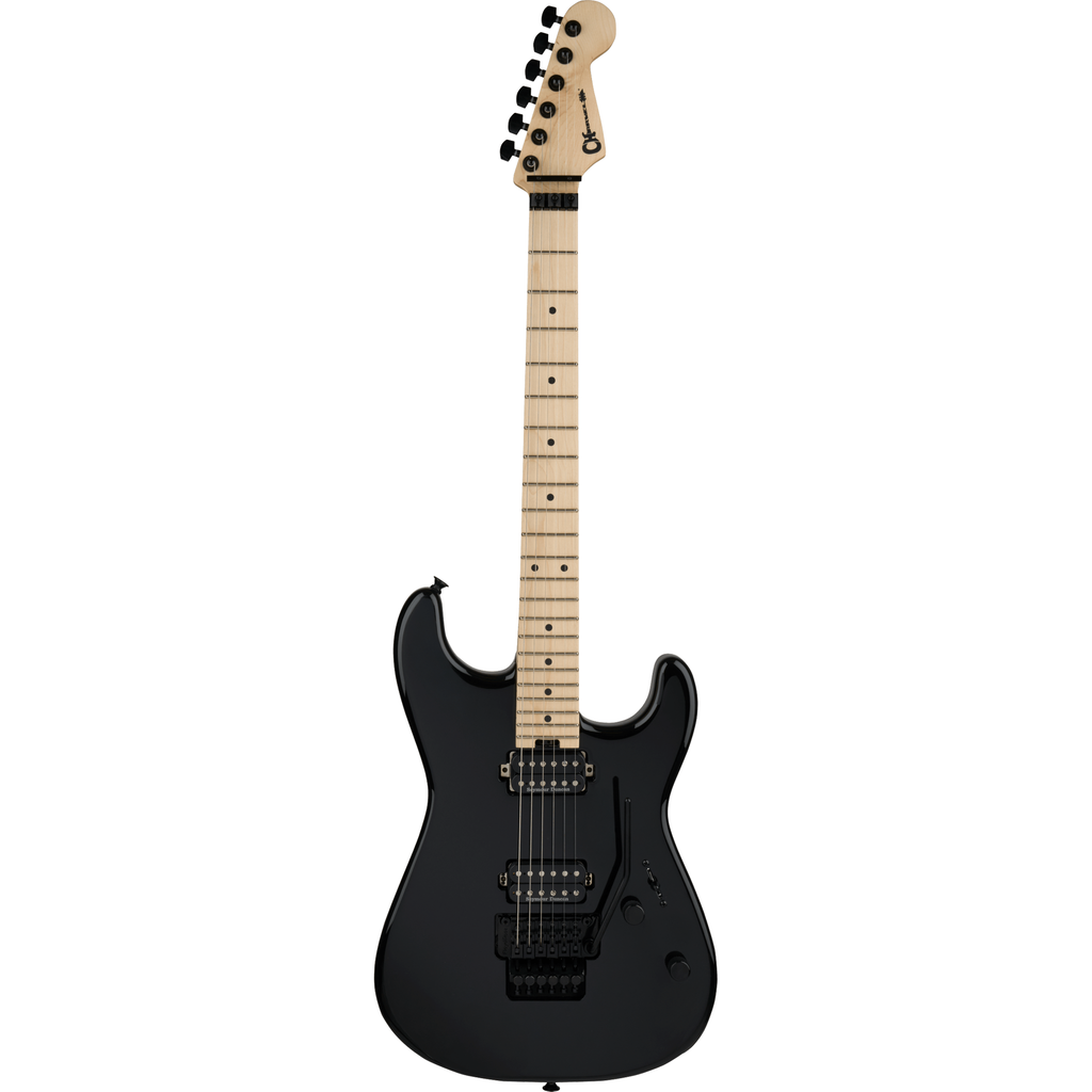 Charvel Pro-Mod San Dimas Style 1 HH FR MPL Electric Guitar - Gloss Black - View 2 | MusicMarket