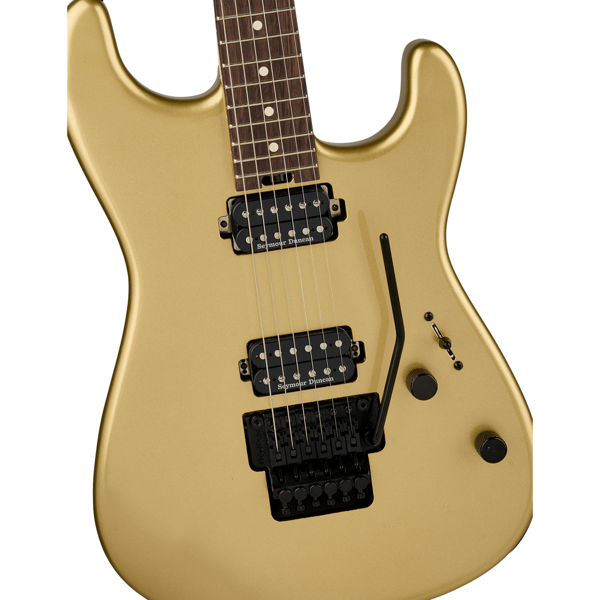 Charvel Pro-Mod San Dimas Style 1 HH FR RW Electric Guitar - Pharaohs Gold - View 6 | MusicMarket