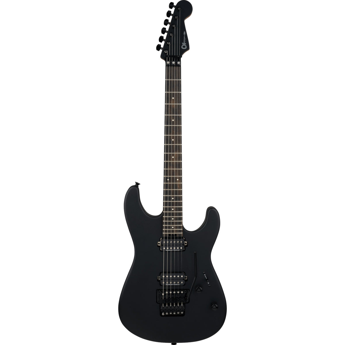 Charvel Pro-Mod Plus SC1 HH FR Electric Guitar - Ebony Fingerboard, Scorched Earth - View 2 | MusicMarket