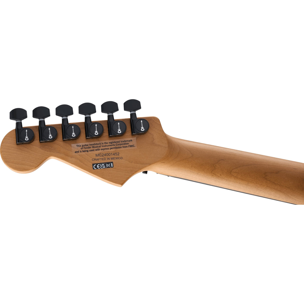 Charvel Pro-Mod Plus SC1 HH FR Electric Guitar - Ebony Fingerboard, Scorched Earth - View 4 | MusicMarket