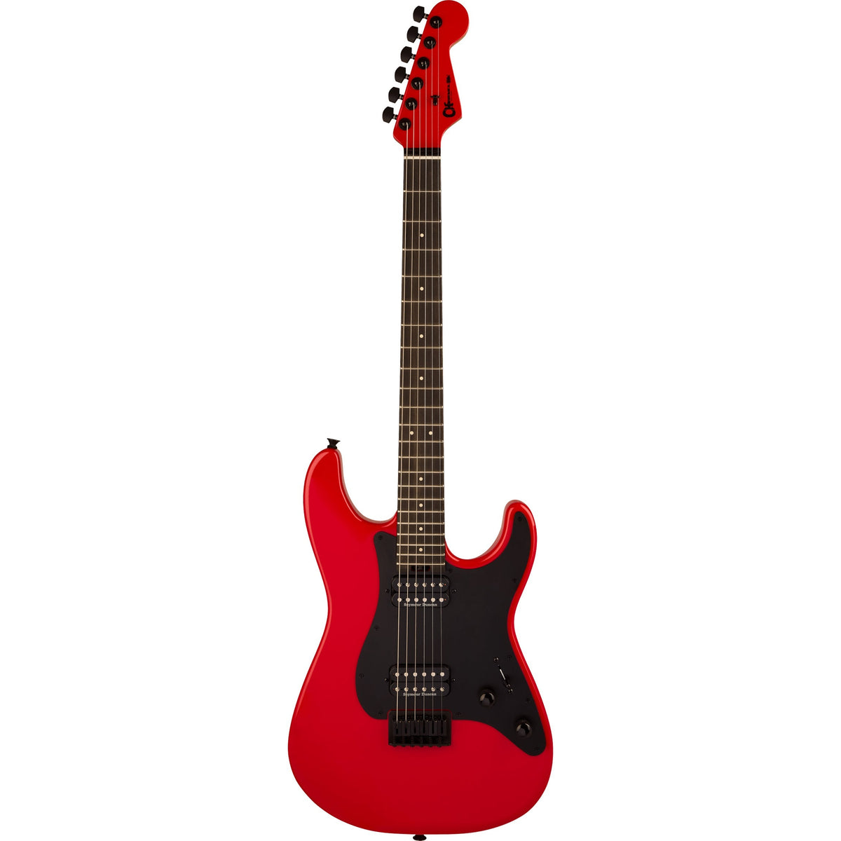 Charvel Pro-Mod Plus So-Cal Style 1 Style 1 Electric Guitar - Ebony Fingerboard, Ferrari Red - View 2 | MusicMarket