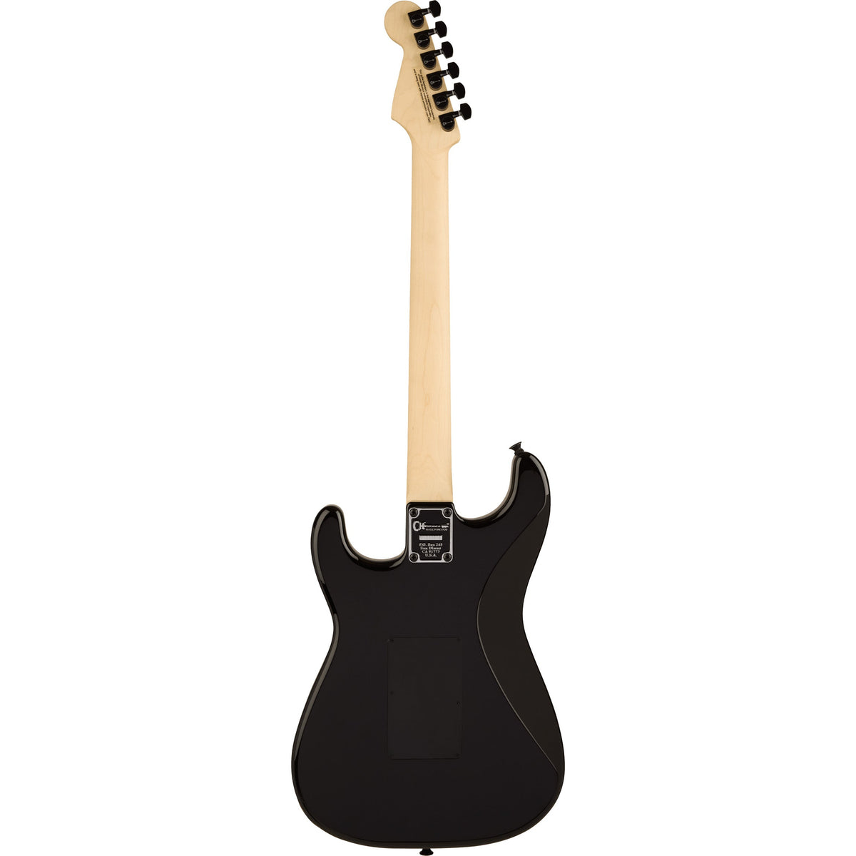 Charvel Pro-Mod So-Cal Style 1 Electric Guitar - Maple Fingerboard, Gloss Black - View 4 | MusicMarket