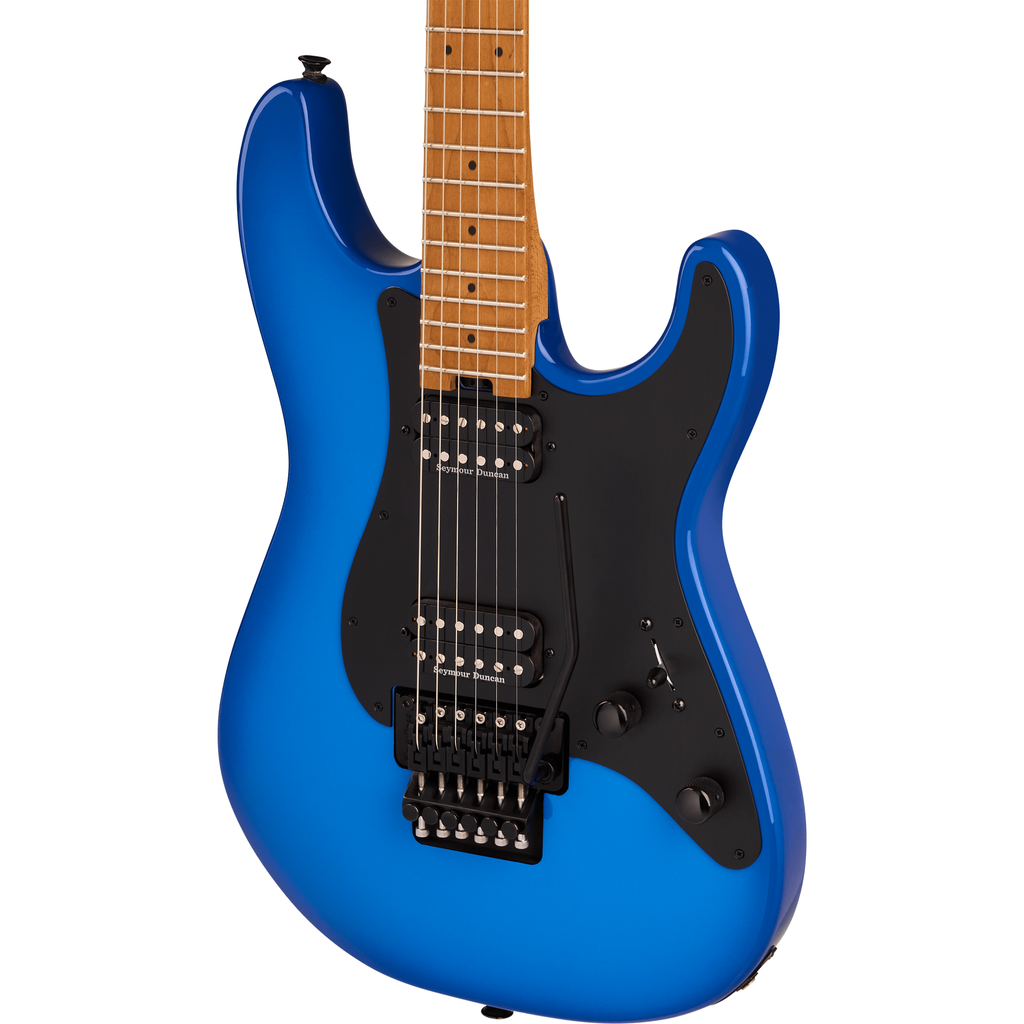 Charvel Pro-Mod Plus So-Cal Style 1 HH FR CM Electric Guitar - Blue Burst - View 7 | MusicMarket