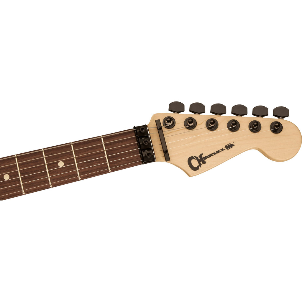 Charvel Pro-Mod So-Cal SC1 Style 1 HH FR RW - Rosewood Fingerboard, Pelham Blue - View 5 | MusicMarket