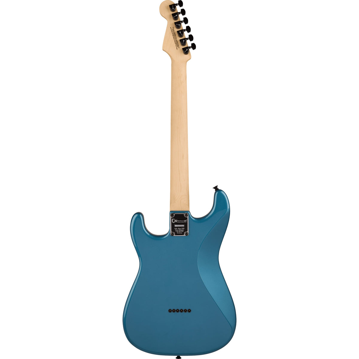 Charvel Pro-Mod So-Cal Style 1 HH HT RW - Rosewood Fingerboard, Pelham Blue - View 4 | MusicMarket