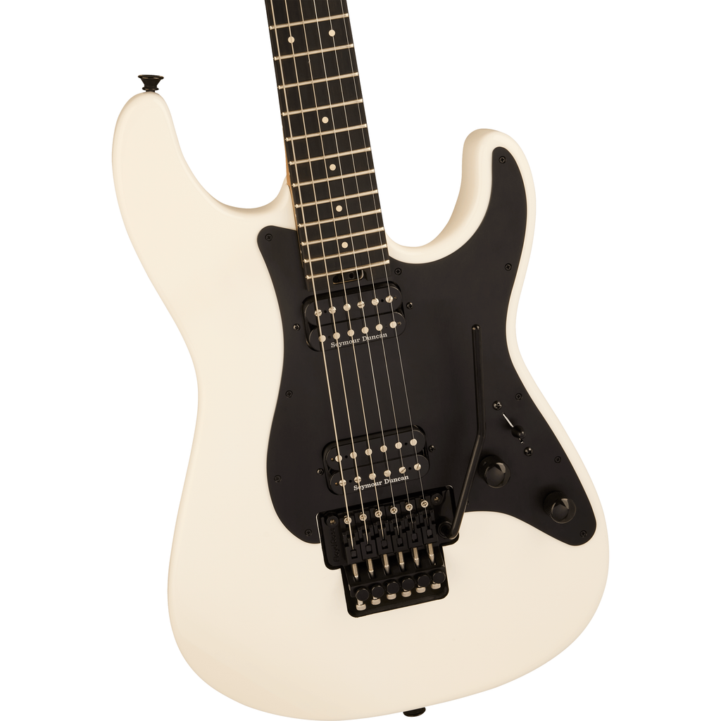 Charvel Pro-Mod Plus So-Cal SC1 Style 1 HH FR EB Electric Guitar - Snow White - View 6 | MusicMarket