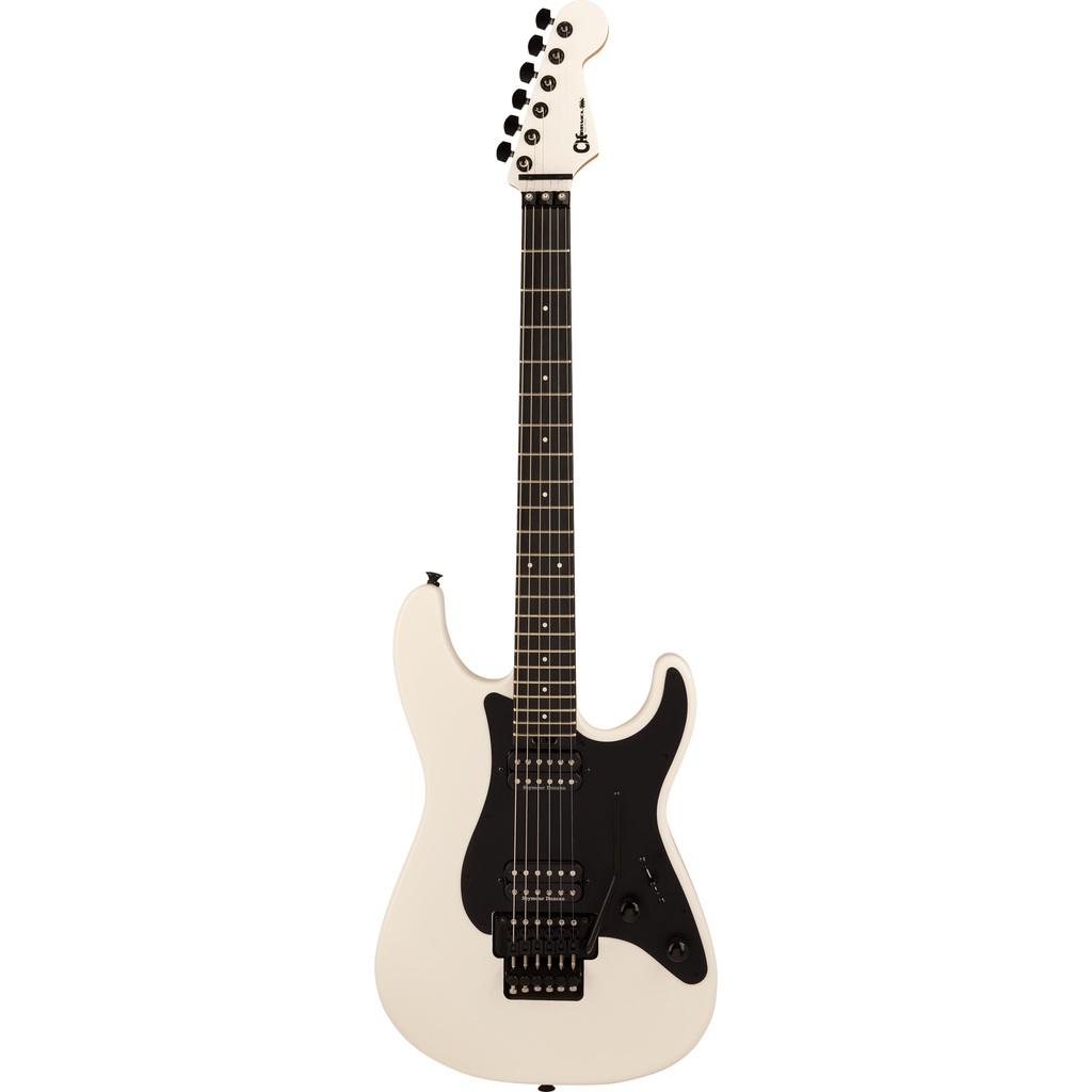 Charvel Pro-Mod Plus So-Cal SC1 Style 1 HH FR EB Electric Guitar - Snow White - View 2 | MusicMarket
