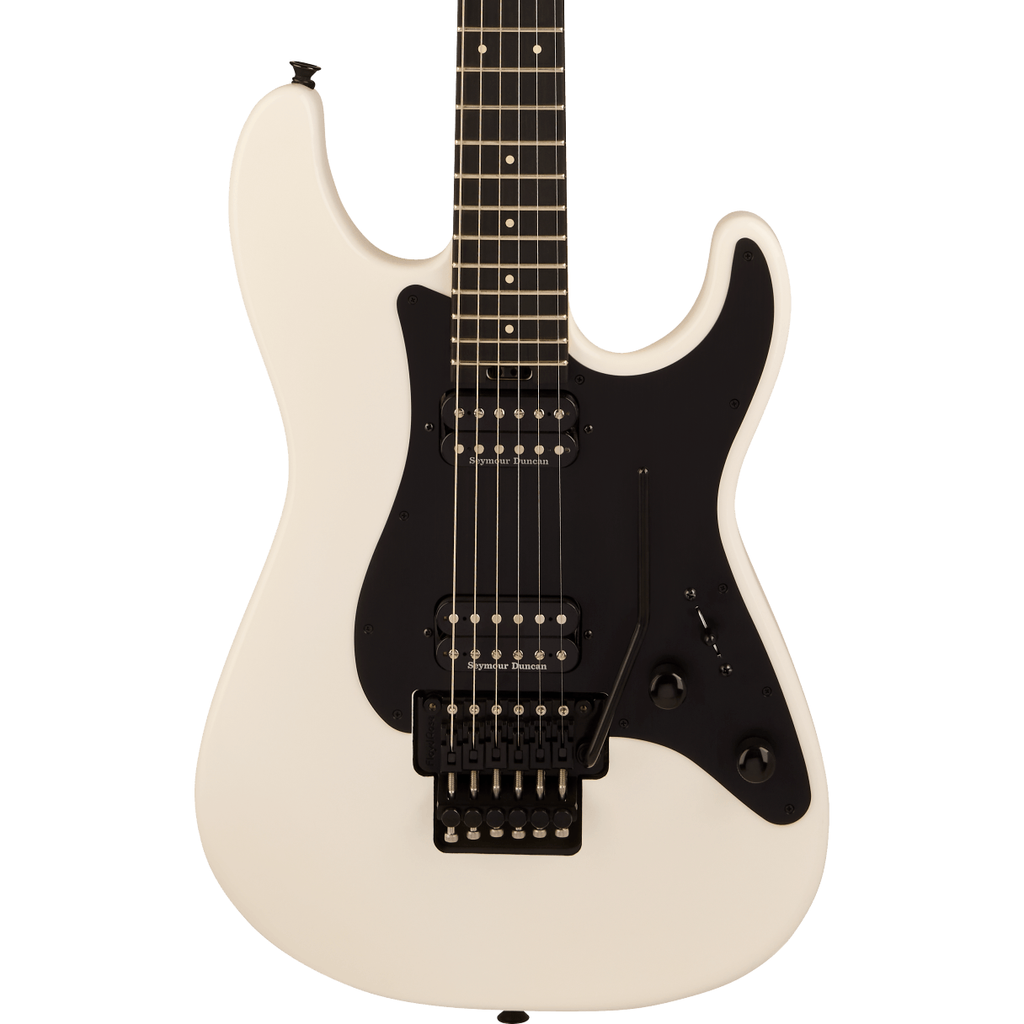 Charvel Pro-Mod Plus So-Cal SC1 Style 1 HH FR EB Electric Guitar - Snow White - MusicMarket