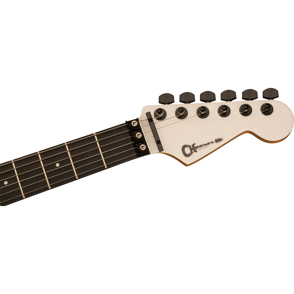 Charvel Pro-Mod Plus So-Cal SC1 Style 1 HH FR EB Electric Guitar - Snow White - View 4 | MusicMarket