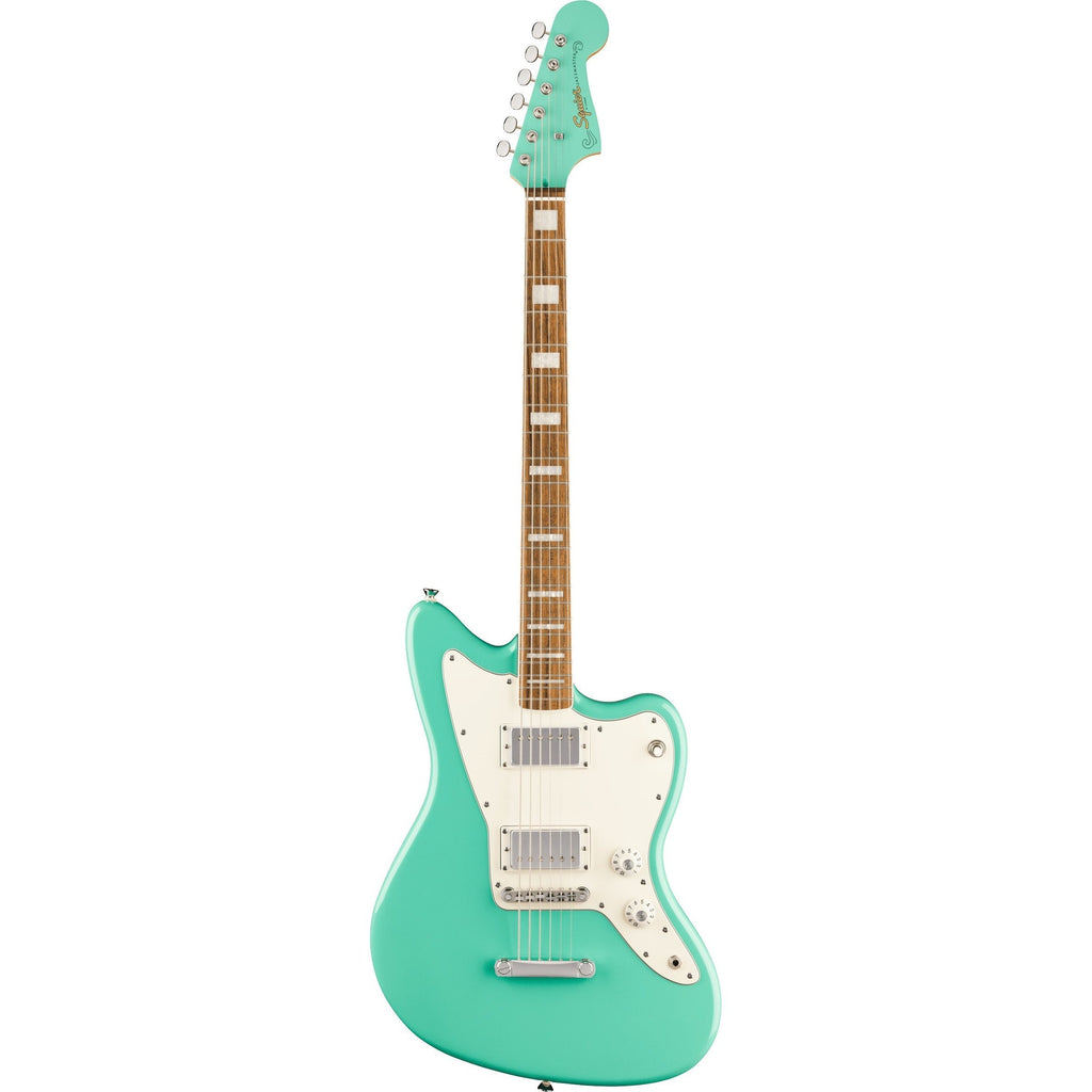 Squier Paranormal Baritone Jazzmaster HH Electric Guitar - Sea Foam Green - MusicMarket