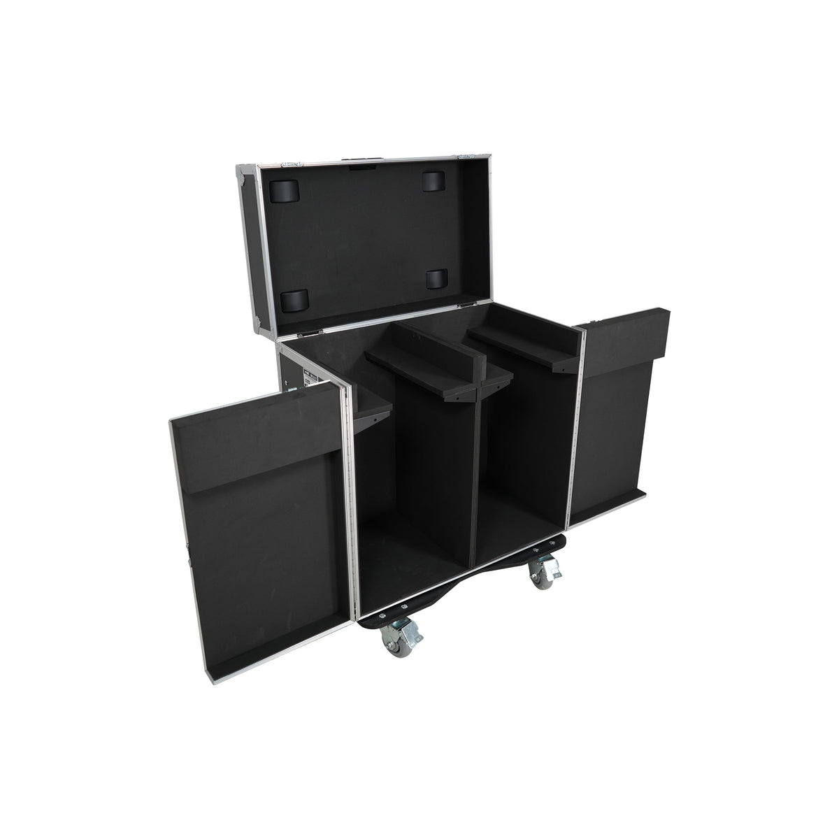 ProX XS-MH30WASHX2W for Two Moving Head Fixtures ATA Flight Style Road Case with Casters - View 5 | MusicMarket
