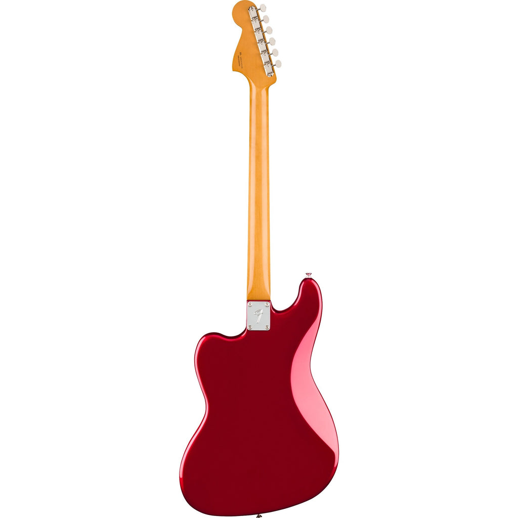 Fender Vintera III Early '60s Bass VI Electric Bass Guitar, Rosewood Fingerboard - Candy Apple Red - View 2 |