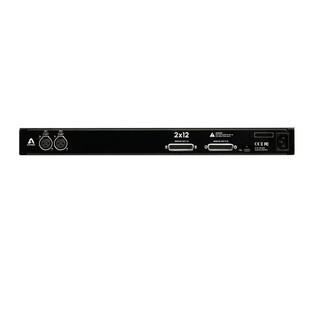 Apogee Symphony Studio 2x12 USB-C Audio Interface for Immersive Audio with DSP - View 3 | MusicMarket
