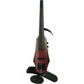 NS Design NXT4a Electric Violin with Hard Case - Burgundy Satin - MusicMarket