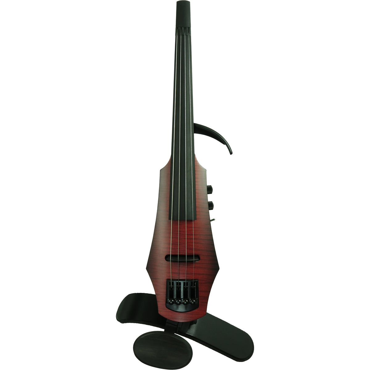 NS Design NXT4a Electric Violin with Hard Case - Burgundy Satin - MusicMarket