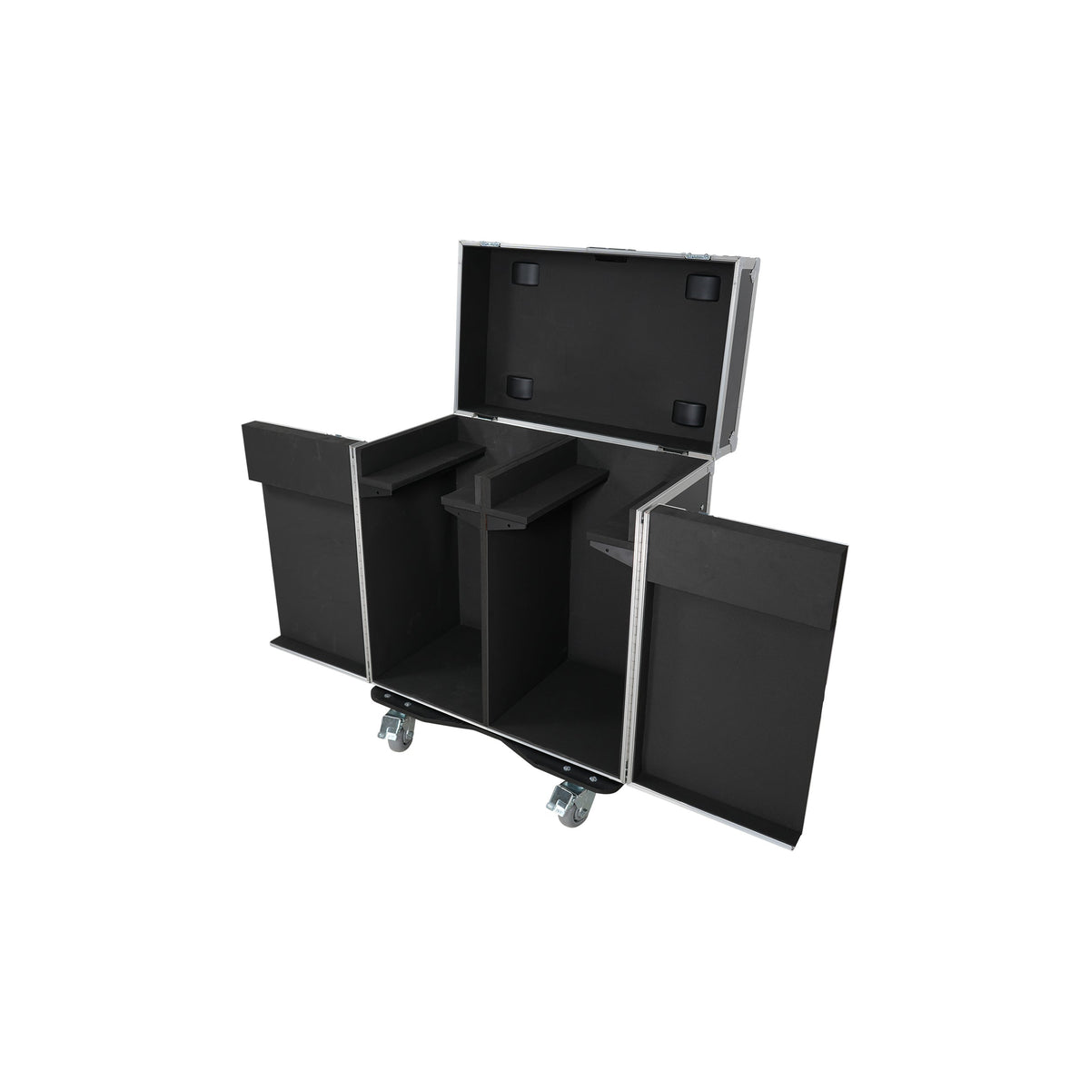 ProX XS-MH30WASHX2W for Two Moving Head Fixtures ATA Flight Style Road Case with Casters - View 4 | MusicMarket