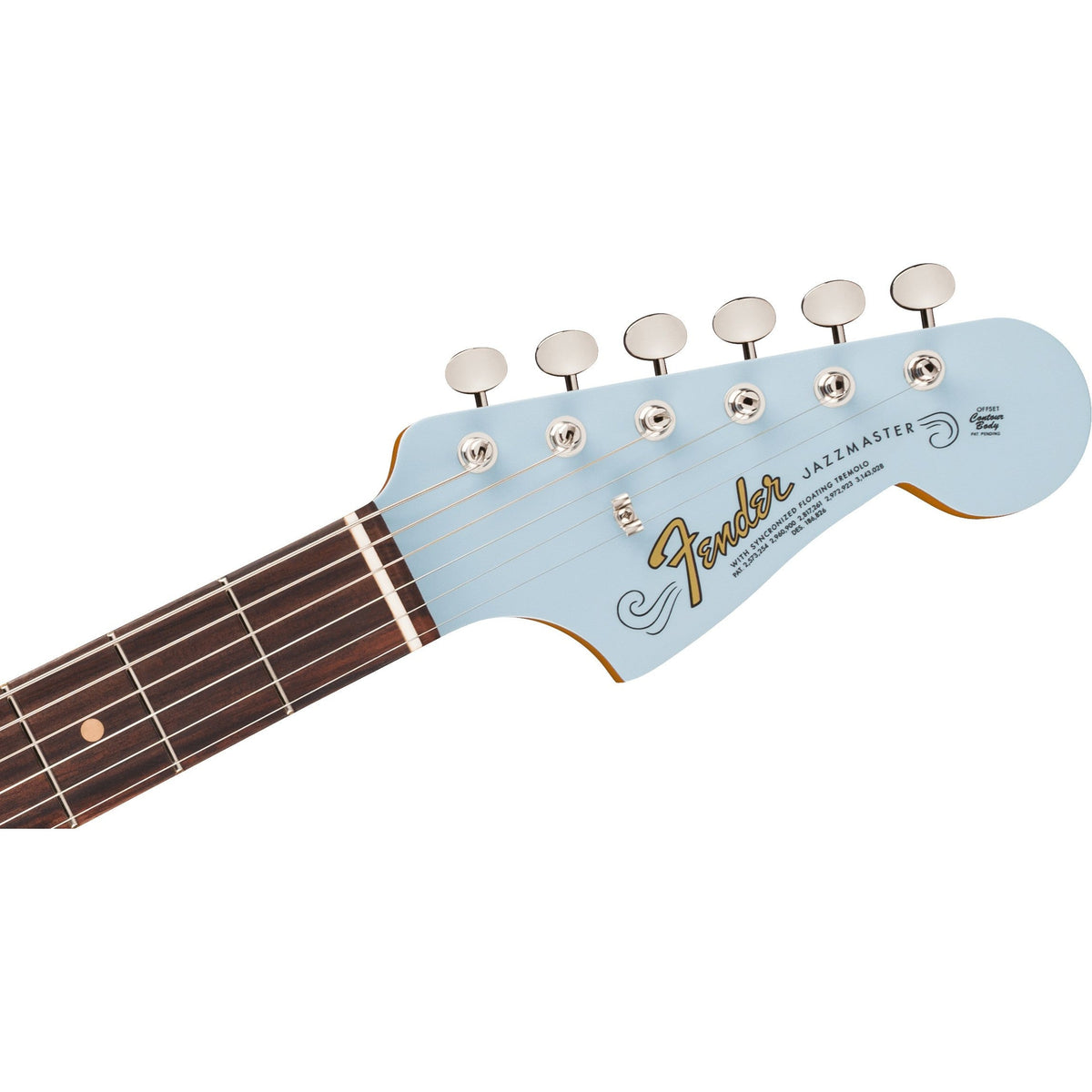 Fender Vintera III Mid '60s Jazzmaster Electric Guitar, Rosewood Fingerboard - Sonic Blue - View 5 | MusicMarket
