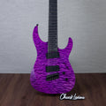 Legator N7FSS Ninja Super Shred Multiscale 7-String Electric Guitar - Satin Purple QM - #IM25090086 - MusicMarket