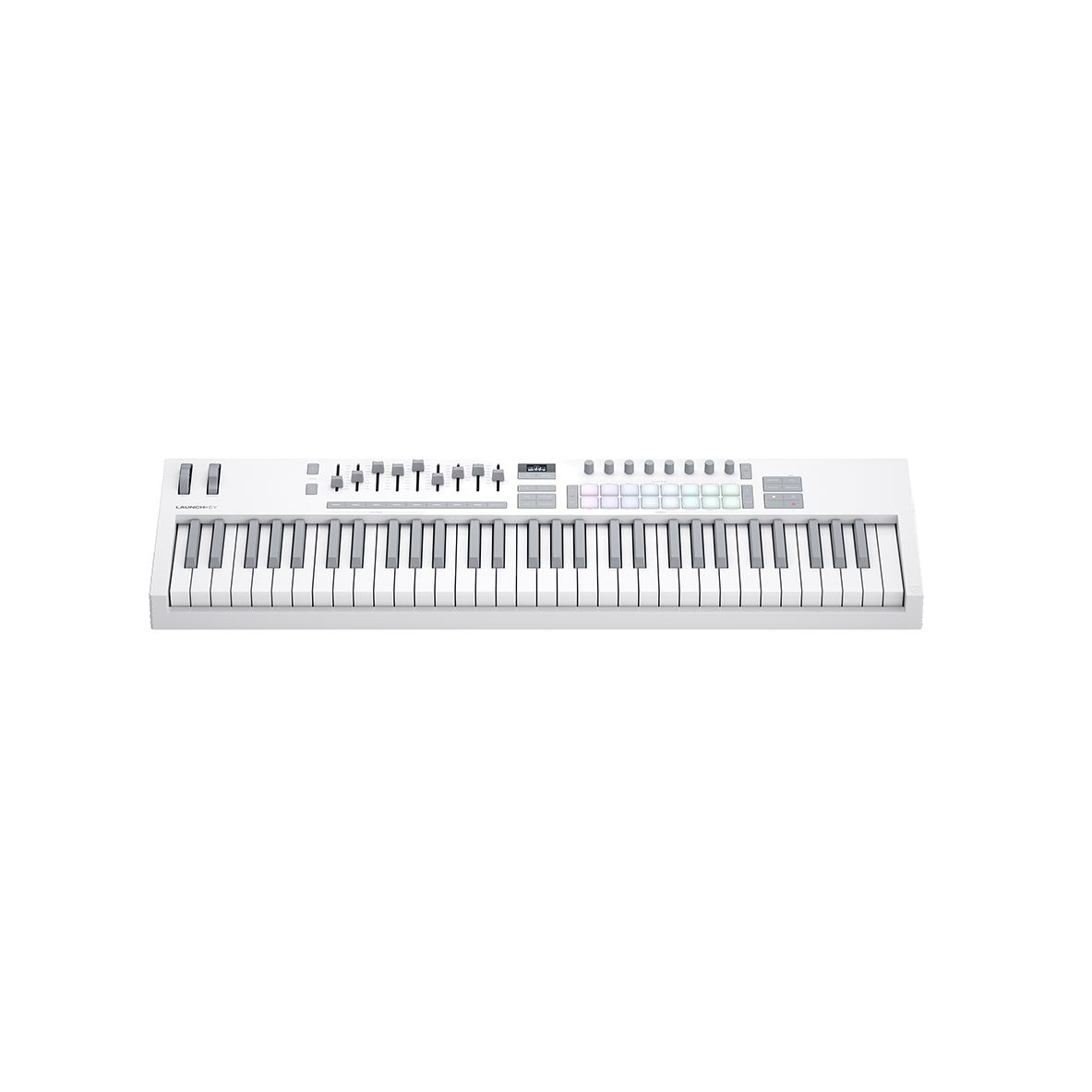 Novation Launchkey 61 MK4 61-Key MIDI Keyboard Controller - White - View 9 | MusicMarket
