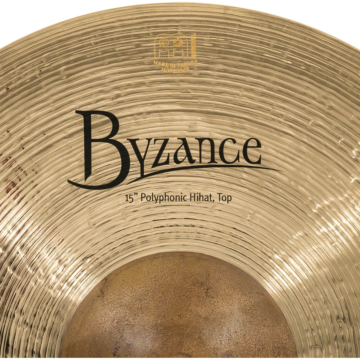 Meinl 15-Inch Byzance Brilliant Polyphonic Hi-Hat Cymbals - View 7 | MusicMarket