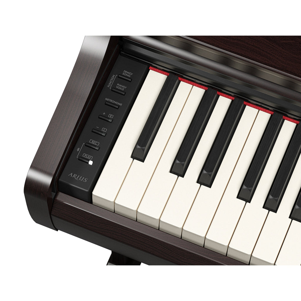 Yamaha Arius YDP166R 88-Key Weighted Digital Piano - Rosewood - View 6 | MusicMarket