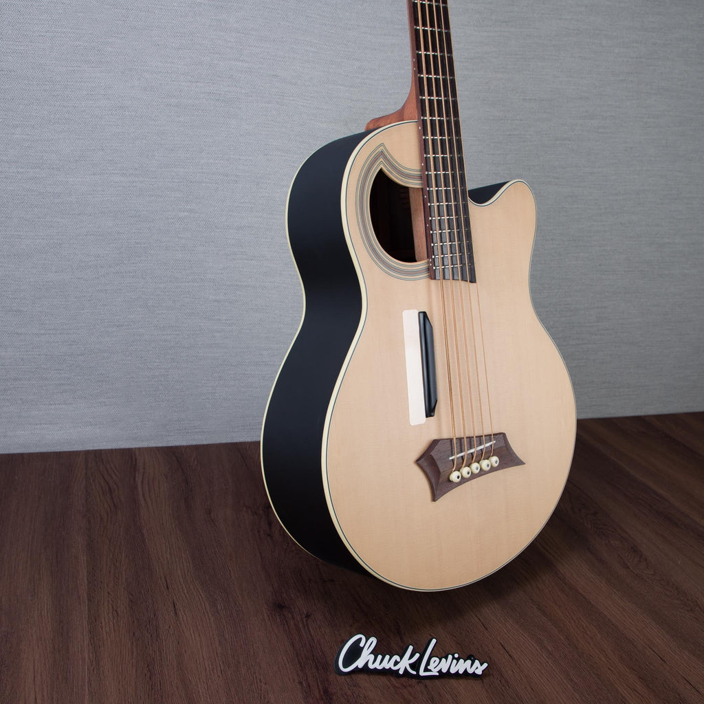 Warwick RockBass Alien Standard 5-String Acoustic Electric Bass Guitar - Natural Transparent Satin - #WAC C