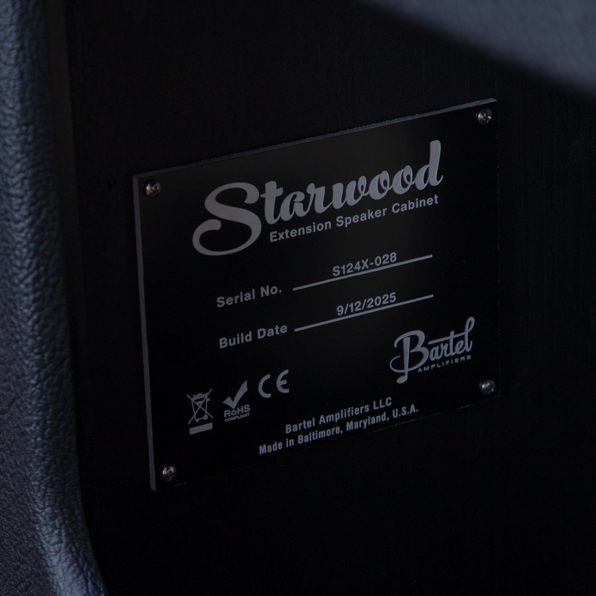 Bartel Starwood 1x12-Inch Guitar Cabinet - British Black - View 5 | MusicMarket