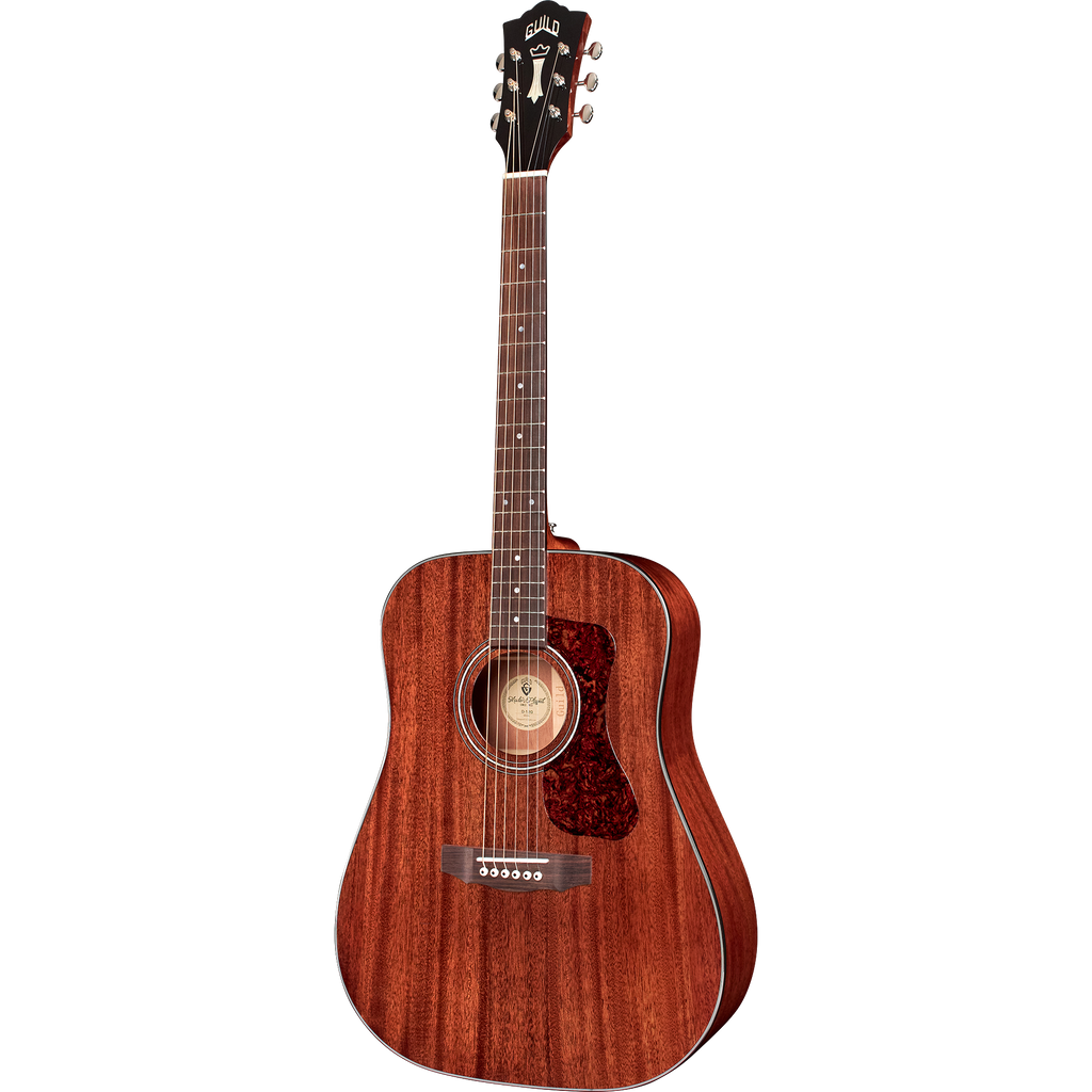 Guild D-120 Solid Dreadnought Westerly Acoustic Guitar, Natural - View 3 | MusicMarket