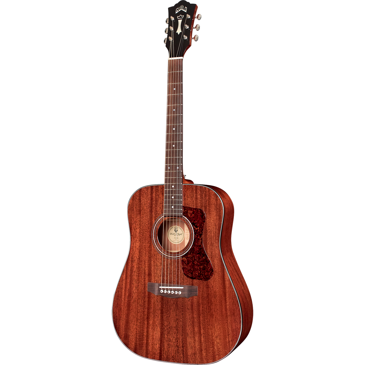 Guild D-120 Solid Dreadnought Westerly Acoustic Guitar, Natural - View 3 | MusicMarket