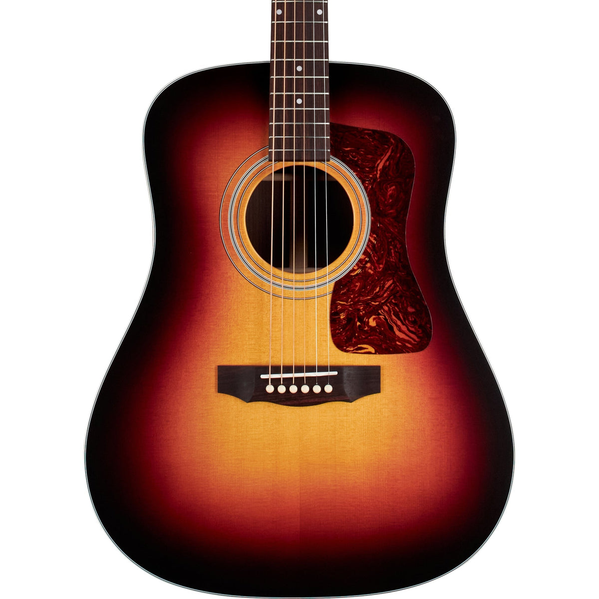 Guild D-50 Dreadnought USA Acoustic Guitar, Antique Burst - MusicMarket