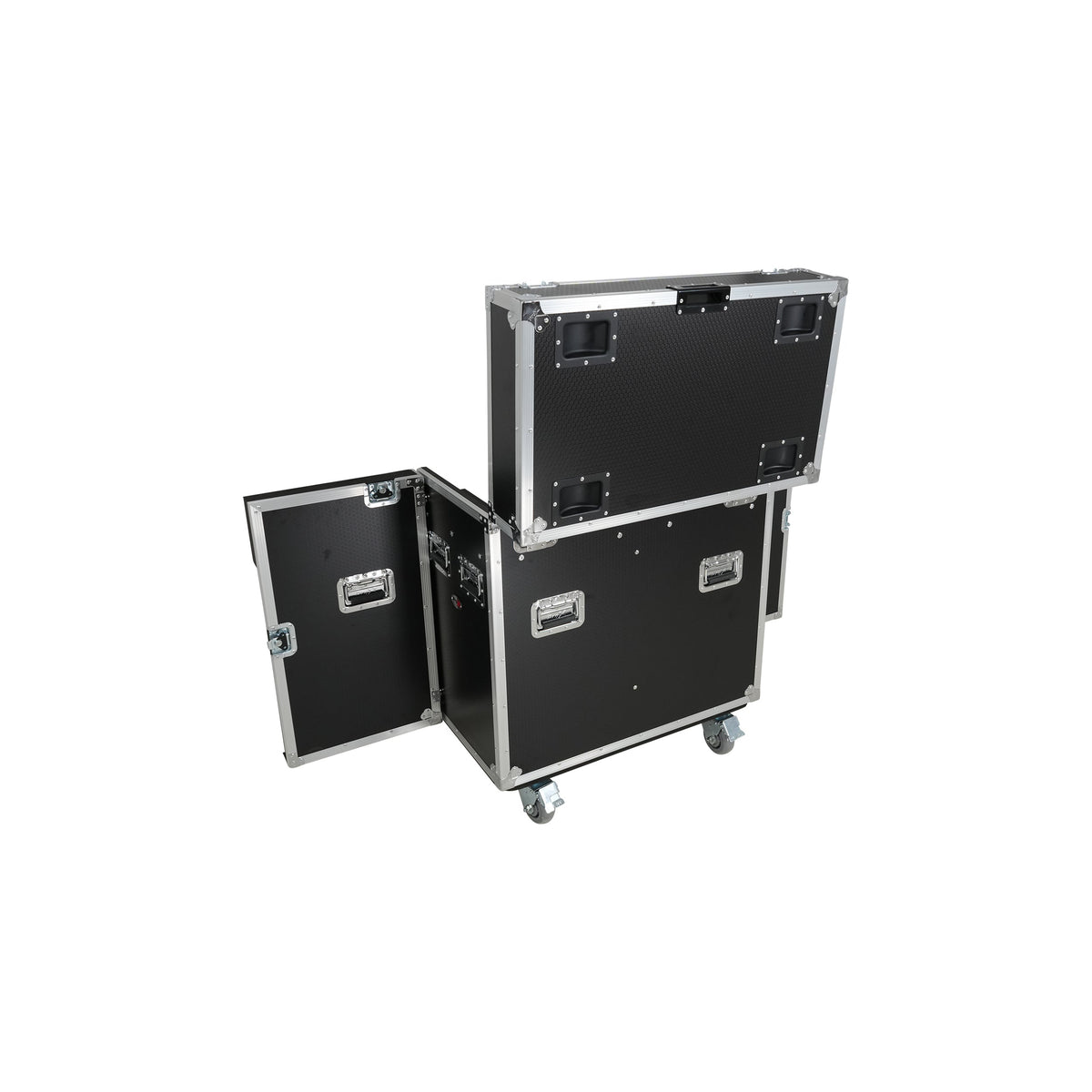 ProX XS-MH30WASHX2W for Two Moving Head Fixtures ATA Flight Style Road Case with Casters - View 11 | MusicMarket