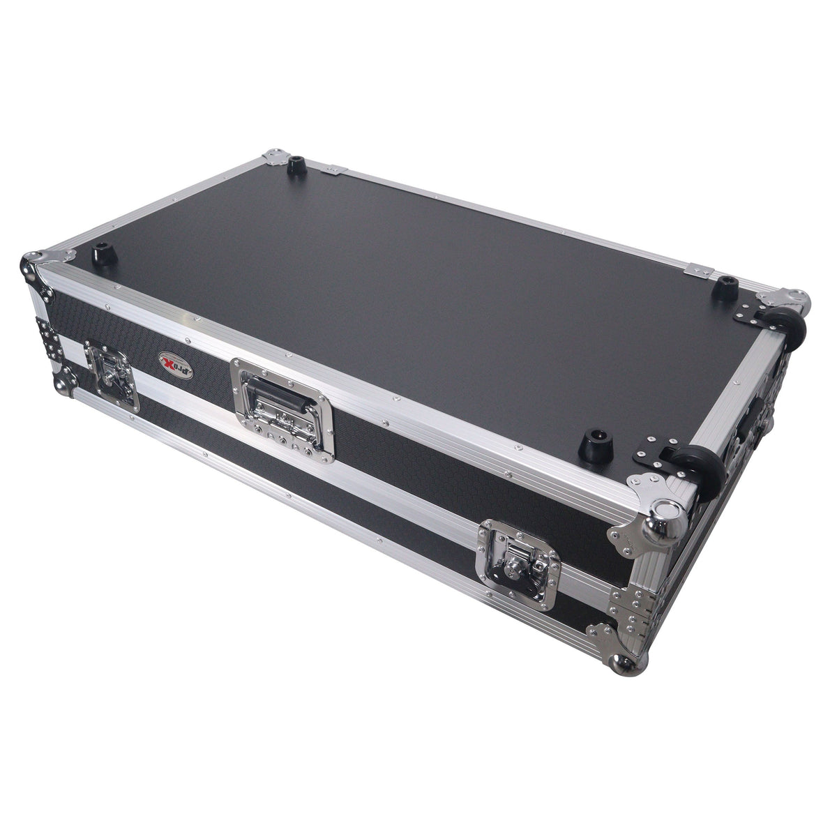 ProX XS-OPUSQUADW ATA Flight Style Road Case with 1U Rack Space and Wheels - View 12 | MusicMarket