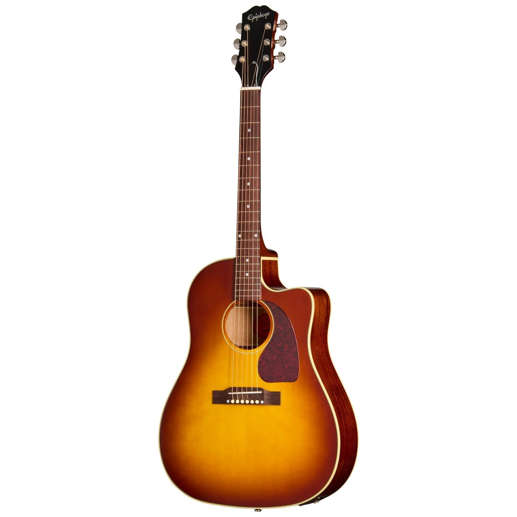 Epiphone J-45 Standard EC Acoustic Electric Guitar - Honey Burst - MusicMarket