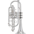 Yamaha YCR-6335IIS Bb Cornet, Shepherd's Crook - Silver-Plated - MusicMarket