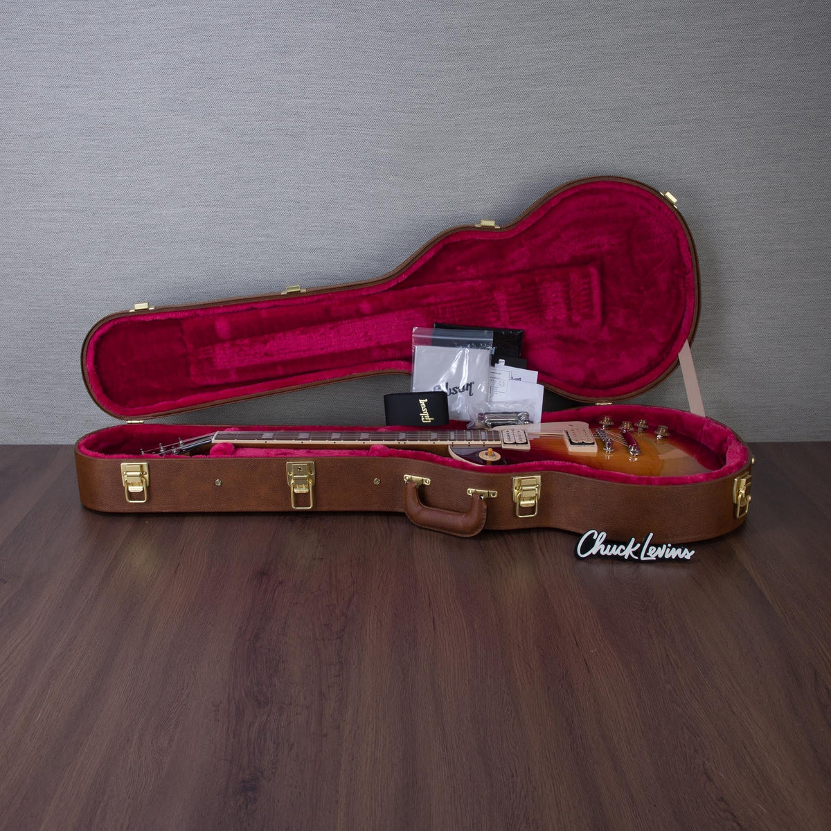 Gibson Les Paul Standard 50s Double Trouble Electric Guitar - Vintage Bourbon Burst - #226150205 - View 10 | MusicMarket