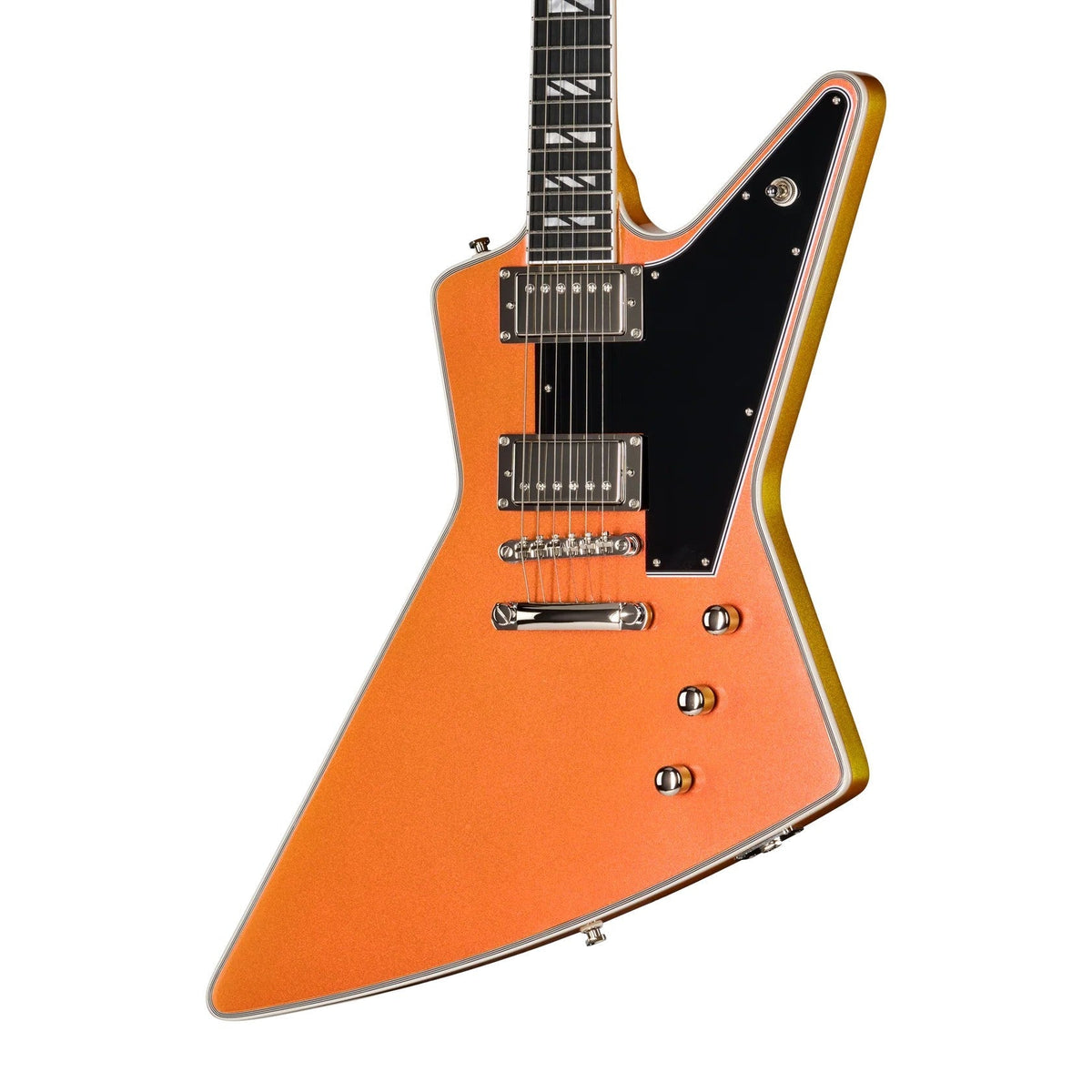 Epiphone Explorer Custom Futura Electric Guitar - Firestorm Shift - View 3 | MusicMarket