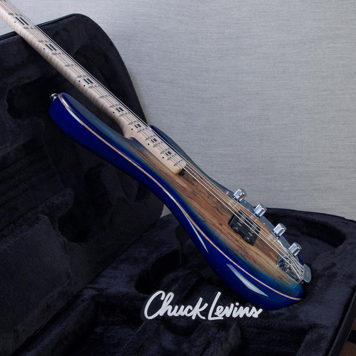 Ernie Ball Music Man Ball Family Reserve StingRay Special 4 H Electric Bass Guitar - Paua Blue Burst - #K08346 -