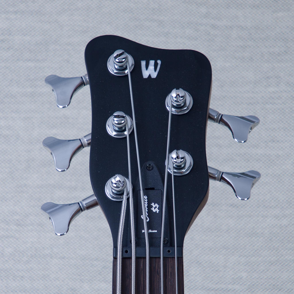 Warwick Pro Series Corvette 5-String Electric Bass Guitar - Natural Transparent Satin - #GPS L 010778-22 - View 3