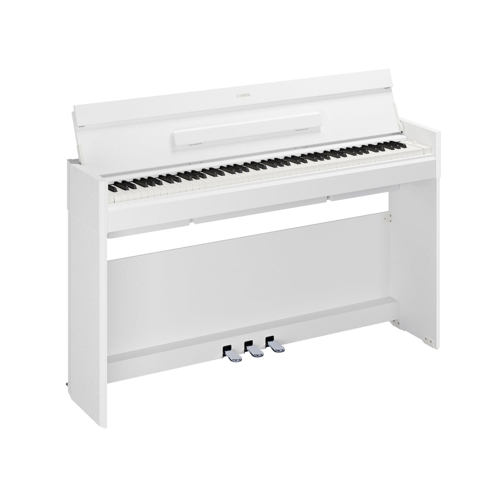 Yamaha Arius YDPS56WH Upright Digital Piano Keyboard - White - View 2 | MusicMarket