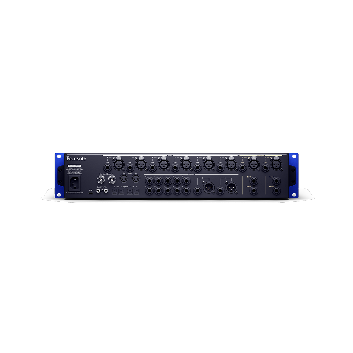 Focusrite ISA C8X 26-In 28-Out USB-C Audio Interface - View 4 | MusicMarket