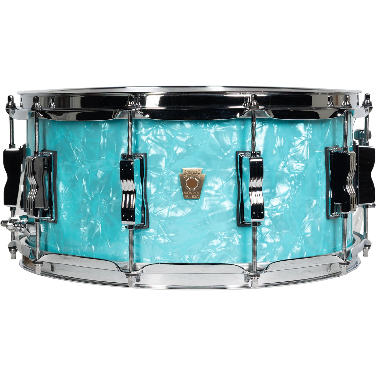 Ludwig Classic Maple Limited Edition 6.5x14 Snare Drum - Teal Pearl - MusicMarket