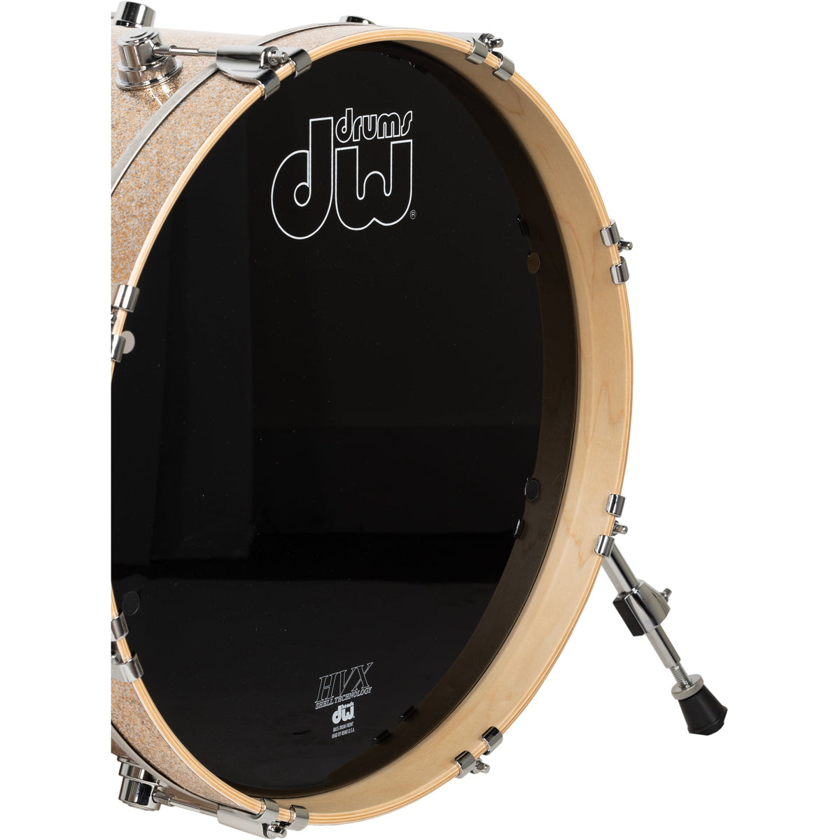 Drum Workshop Performance Series 3-Piece Shell Kit - Bermuda Sparkle - View 5 | MusicMarket