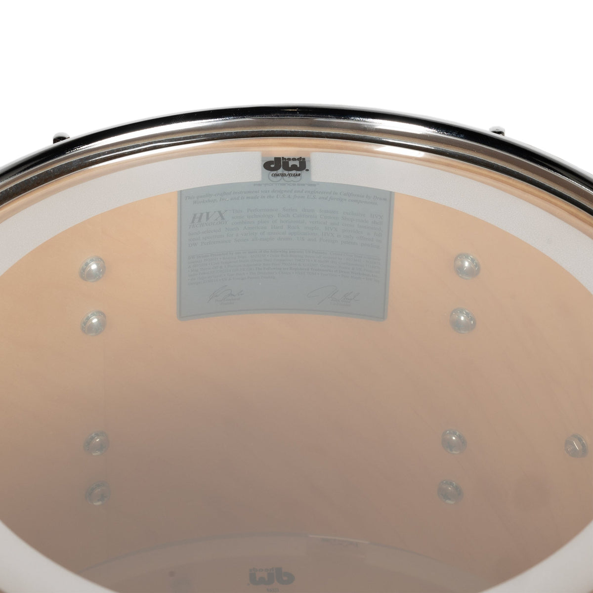 Drum Workshop Performance Series 3-Piece Shell Kit - Bermuda Sparkle - View 7 | MusicMarket