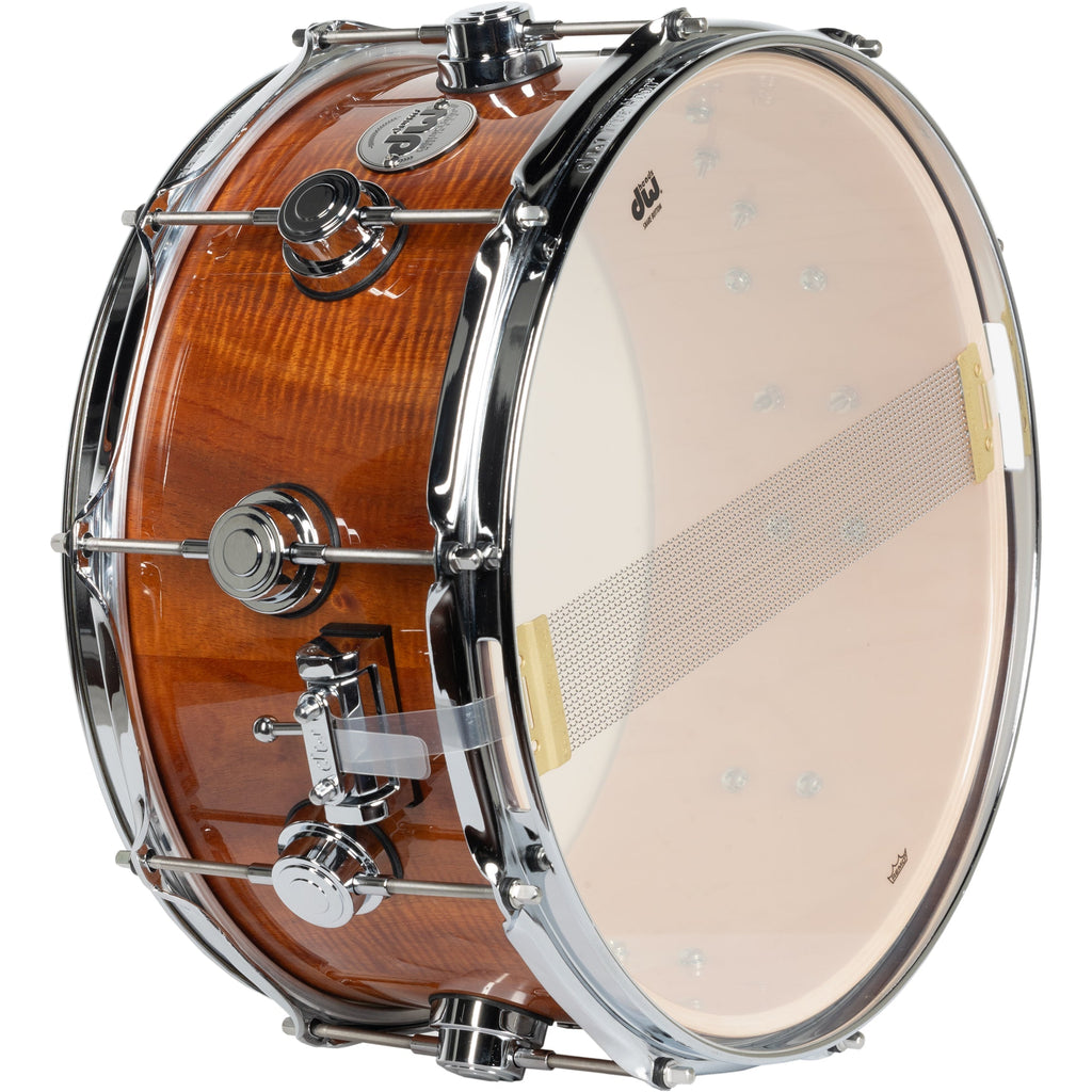 Drum Workshop Collectors Series 6.5x14 Snare Drum - Exotic Koa - View 3 | MusicMarket