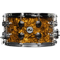 Drum Workshop Collectors Series 8x14 Snare Drum - Gold Abalone - MusicMarket