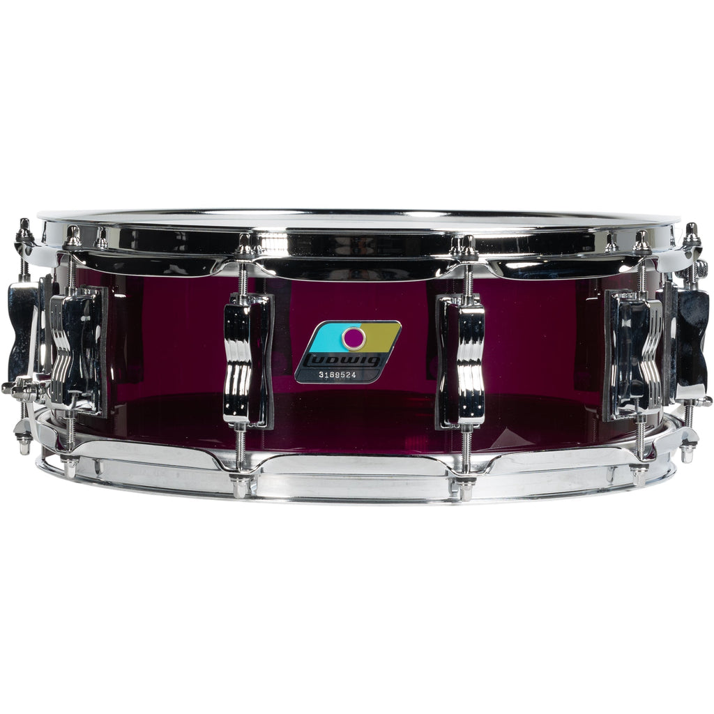 Ludwig Limited Edition 5x14 Vistalite Snare Drum - Purple - MusicMarket